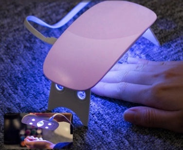 Appareil de Luminothérapie – Lampe pour Ongles USB LED Portable 6W