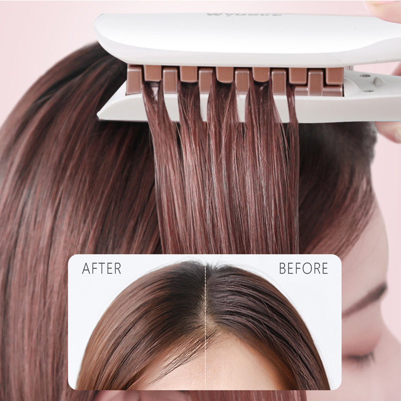 MARSKE Fer à Crêper les Cheveux à Plaques Canalées