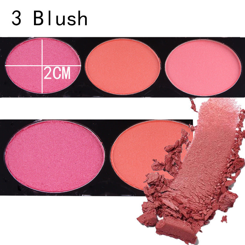 Kit de Maquillage MISS ROSE 144 Couleurs 3-en-1 (Fards à Paupières, Fard à Joues & Sourcils)
