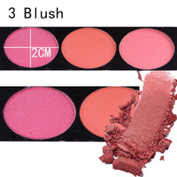 Kit de Maquillage MISS ROSE 144 Couleurs 3-en-1 (Fards à Paupières, Fard à Joues & Sourcils)
