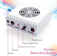 Polisseur à Ongles et Aspirateur 80W Haute Puissance
