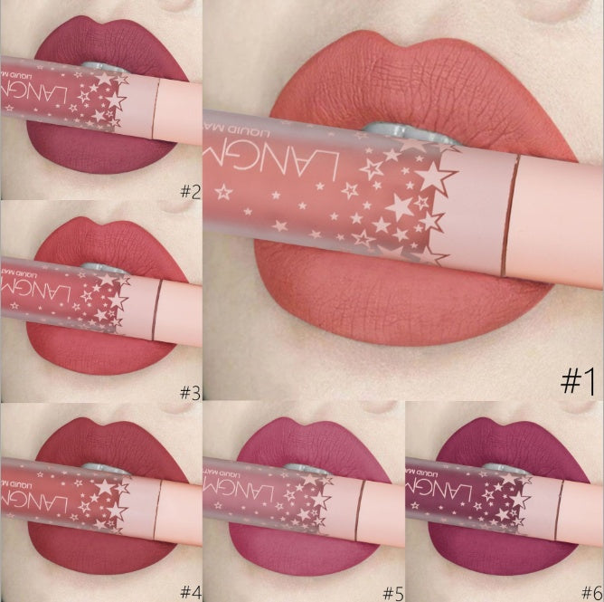 Rouge à lèvres mat, waterproof, longue tenue, velours