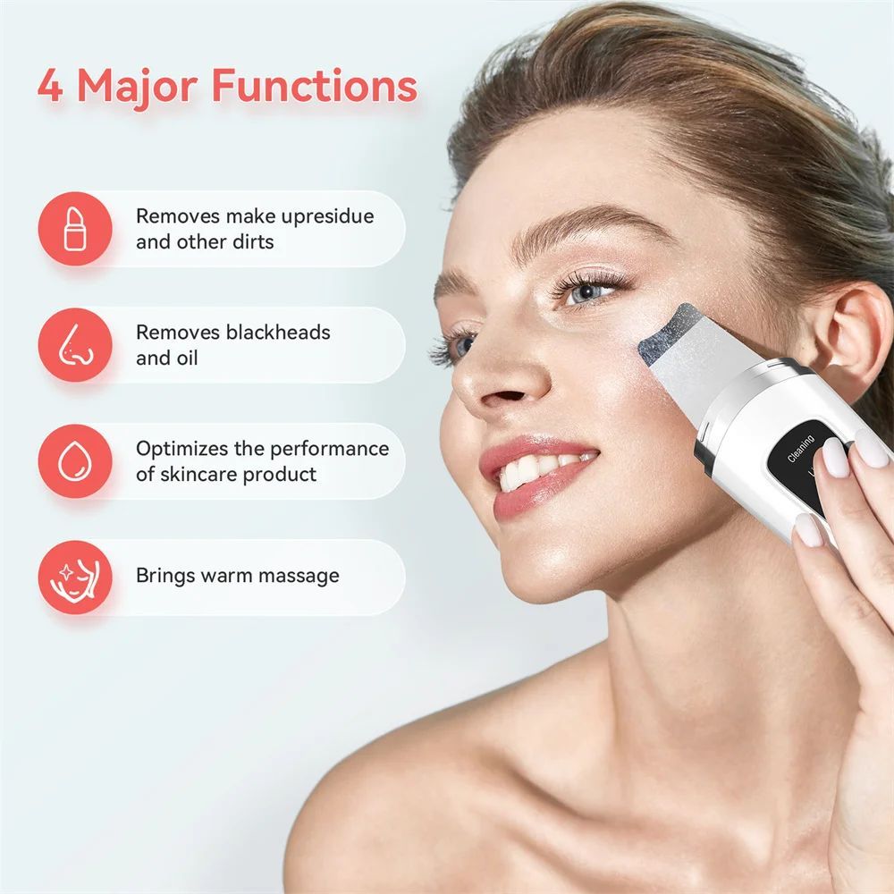 Appareil de Nettoyage Profond Visage avec Effet Lifting – Soin Professionnel à Ultrasons