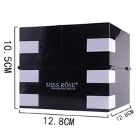 Kit de Maquillage MISS ROSE 144 Couleurs 3-en-1 (Fards à Paupières, Fard à Joues & Sourcils)