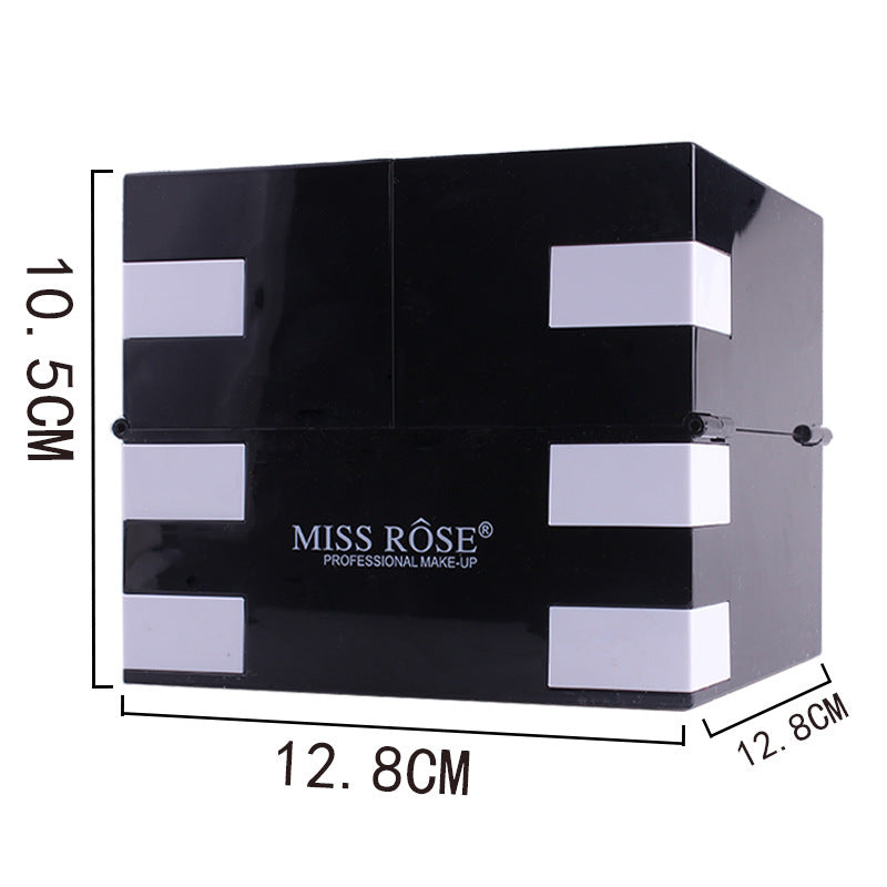 Kit de Maquillage MISS ROSE 144 Couleurs 3-en-1 (Fards à Paupières, Fard à Joues & Sourcils)