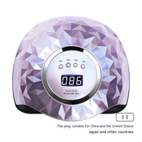 Lampe de Séchage Haute Puissance Manche Anti-Brûlure avec 60 LEDs pour Art des Ongles