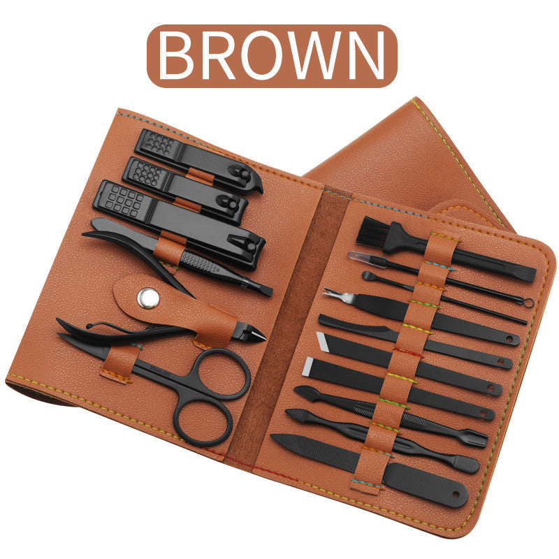 Kit de manucure et pédicure professionnel de 4 à 16  pièces