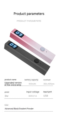 Lampe à ongles professionnelle alliant innovation et élégance