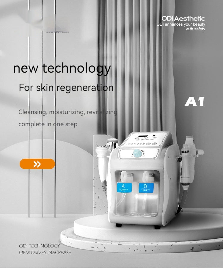 Nettoyant Visage 6-en-1 – Exfoliation, Oxygénation & Hydratation Anti Points Noirs