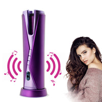Fer à Lisser Mini Sans Fil Automatique Portable avec Fonctionnalité Musicale
