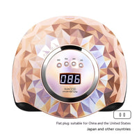 Lampe de Séchage Haute Puissance Manche Anti-Brûlure avec 60 LEDs pour Art des Ongles