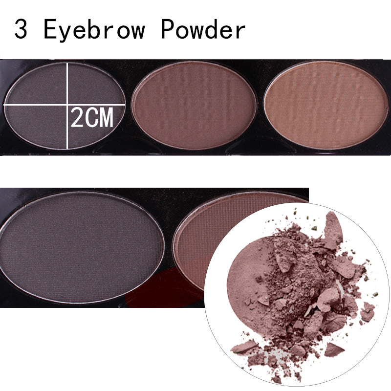 Kit de Maquillage MISS ROSE 144 Couleurs 3-en-1 (Fards à Paupières, Fard à Joues & Sourcils)