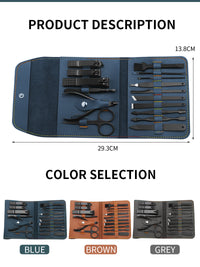 Kit de manucure et pédicure professionnel de 4 à 16  pièces