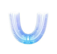 Brosse à dents électrique automatique intelligente 360° – Conception étanche en forme de U avec blanchiment par lumière bleue et recharge USB