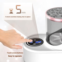 Station de Nettoyage Automatique Rechargeable pour Pinceaux de Maquillage