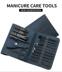 Kit de manucure et pédicure professionnel de 4 à 16  pièces