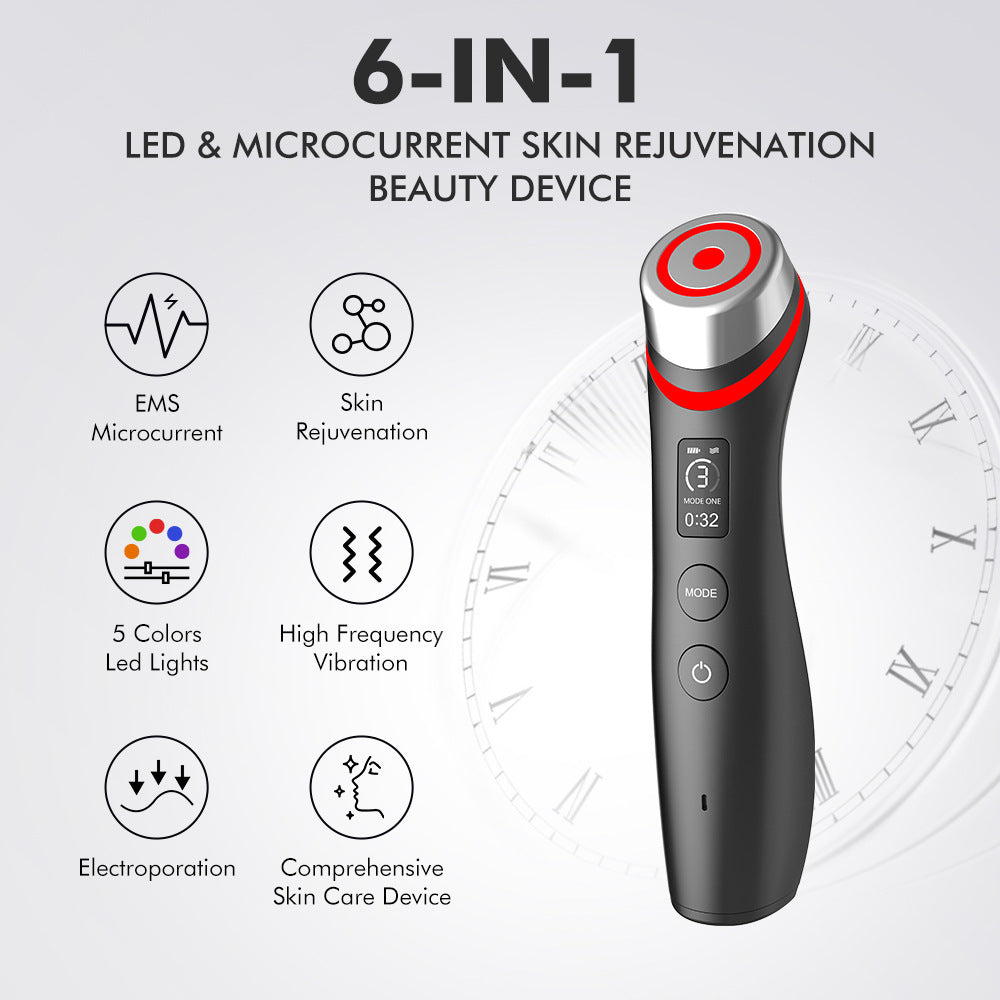 Appareil Portable LED Anti-Âge & Traitement de l'Acné – Pour Tous Types de Peau, Jour et Nuit