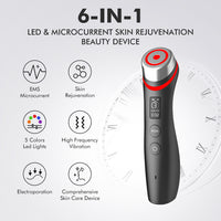 Appareil Portable LED Anti-Âge & Traitement de l'Acné – Pour Tous Types de Peau, Jour et Nuit