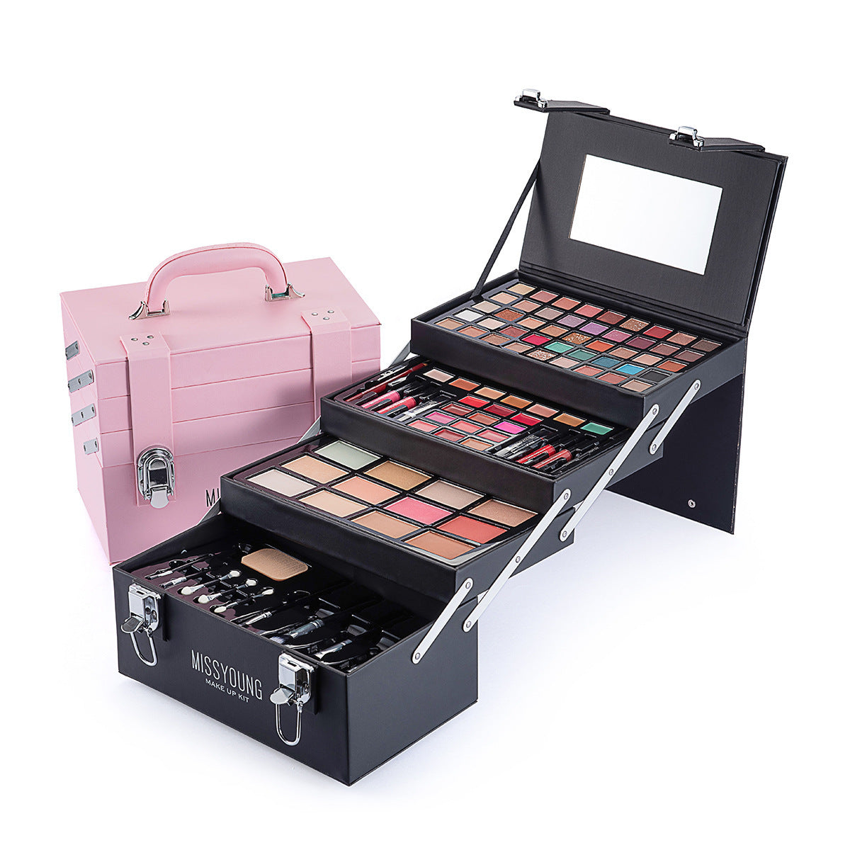 Collection Complète Yeux & Lèvres – Kit Beauté Tout-en-Un