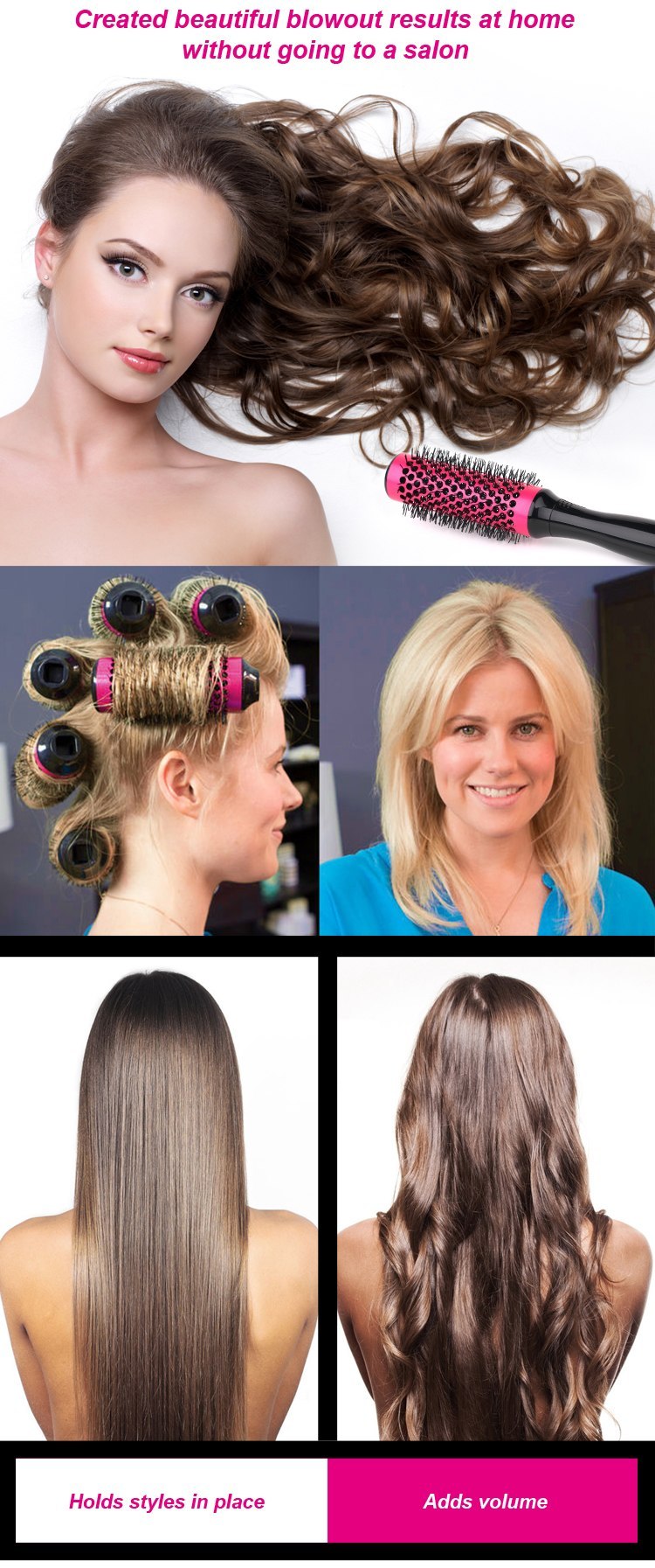 Brosses professionnelles pour coiffure