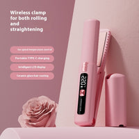 Lisseur à Cheveux Portable avec Écran LCD et Technologie à Anions