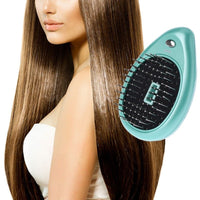 Peigne de Massage Capillaire Électrique Portable à Ondes Sonores