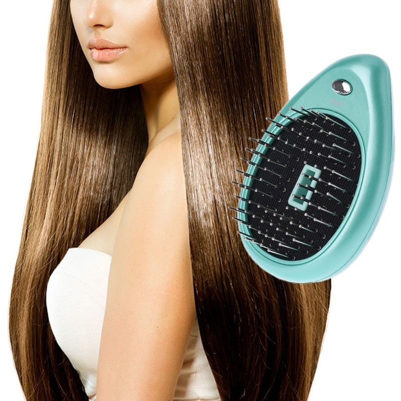 Peigne de Massage Capillaire Électrique Portable à Ondes Sonores