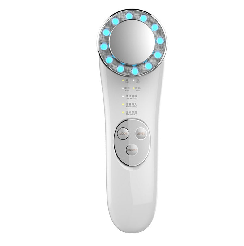 Appareil Facial 7 en 1 – Massage Galvanique, Lifting et Raffermissement – Machine de Soin à Haute Fréquence