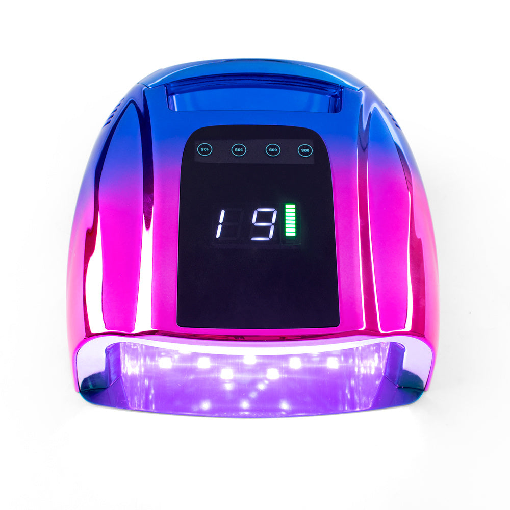 Lampe UV de luminothérapie pour ongles 96 W haute puissance, séchage rapide, intelligente et sans fil
