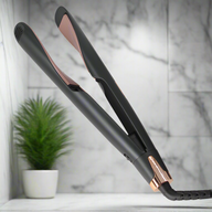 Lisseur Professionnel Double Tension en Titane Tourmaline Ionique Céramique