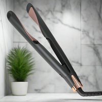 Lisseur Professionnel Double Tension en Titane Tourmaline Ionique Céramique