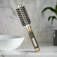 Peigne de coiffure vague volumineuse pour femmes - Tube céramique et aluminium résistant à la chaleur
