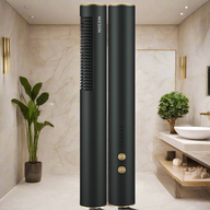 Fer à Friser Électrique Double Usage Lisseur-Enrouleur en Céramique Golden Rice