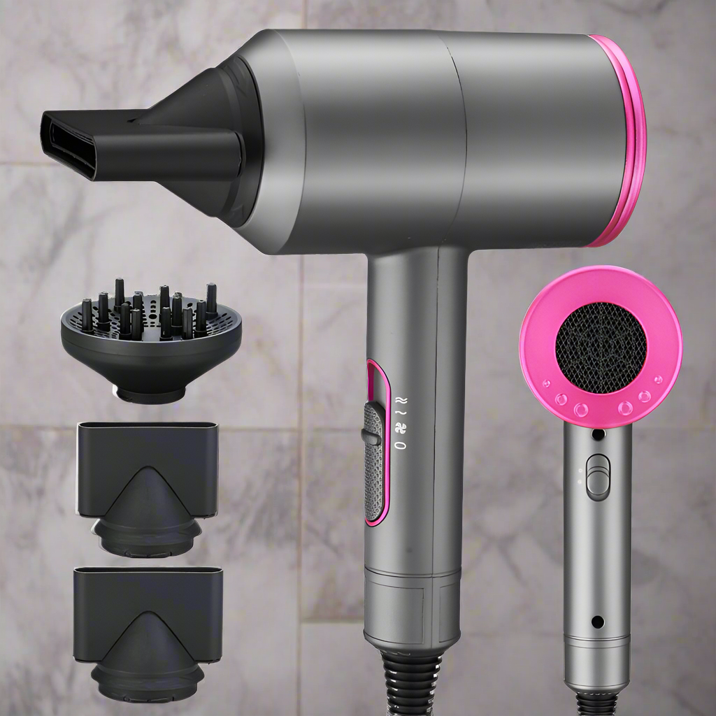 Sèche-cheveux Professionnel 1400W 110V/220V
