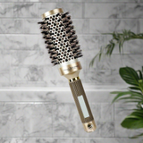 Peigne de coiffure vague volumineuse pour femmes - Tube céramique et aluminium résistant à la chaleur