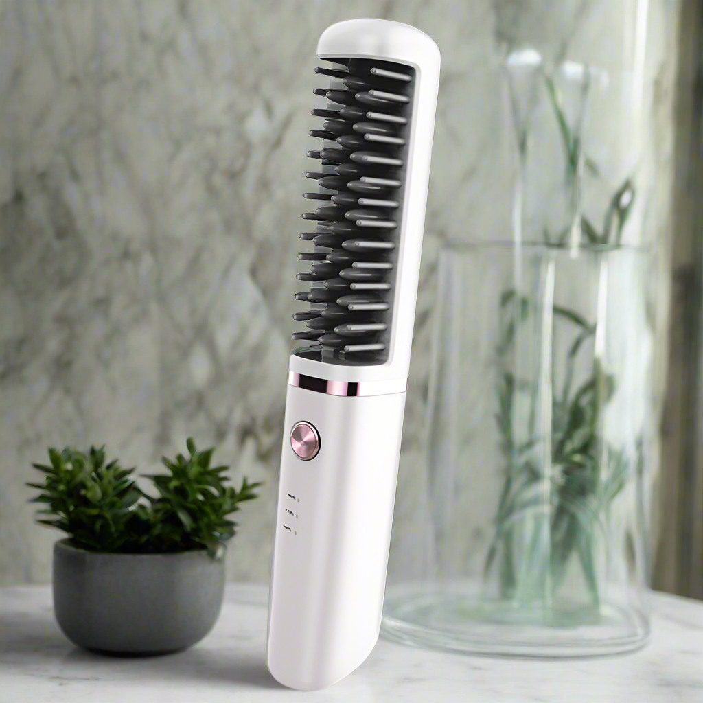 Peigne Lisseur Rechargeable par USB
