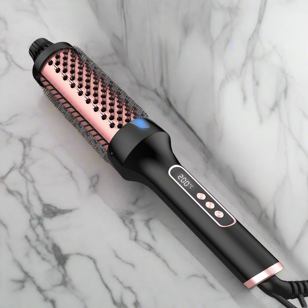 Peigne à Rouleaux avec Double Chauffage PTC