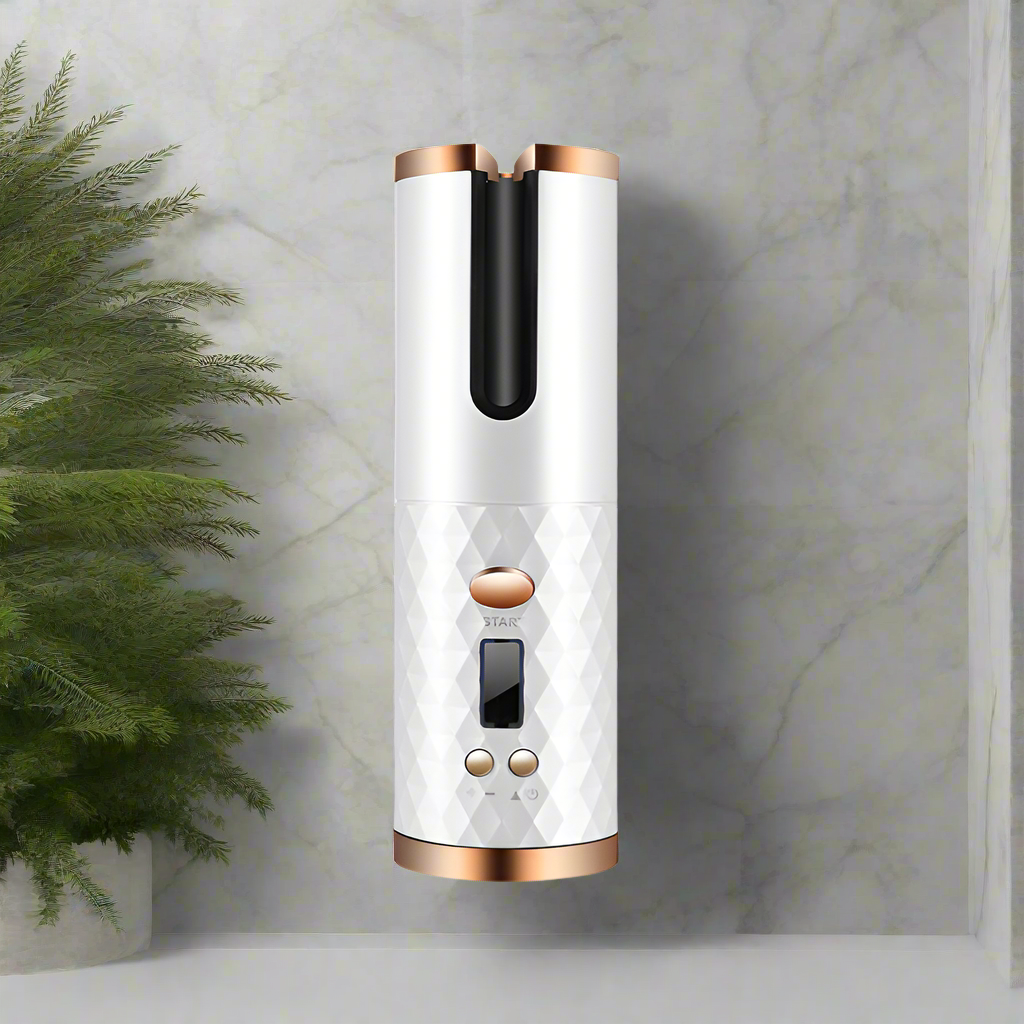 Boucleur automatique rechargeable - céramique & affichage LCD