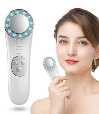 Appareil Facial 7 en 1 – Massage Galvanique, Lifting et Raffermissement – Machine de Soin à Haute Fréquence