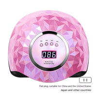 Lampe de Séchage Haute Puissance Manche Anti-Brûlure avec 60 LEDs pour Art des Ongles