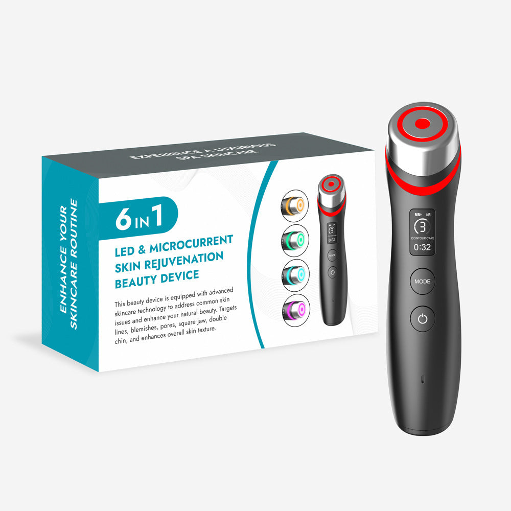 Appareil Portable LED Anti-Âge & Traitement de l'Acné – Pour Tous Types de Peau, Jour et Nuit