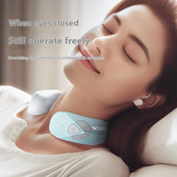 Masseur électrique pour le cou EMS Pulse Rechargeable USB Thérapie de traction cervicale