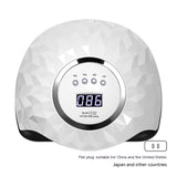 Lampe de Séchage Haute Puissance Manche Anti-Brûlure avec 60 LEDs pour Art des Ongles